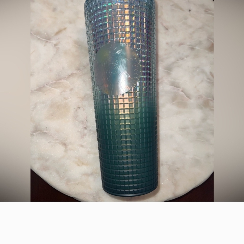 Iridescent Tumbler with Lid